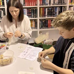 Rockaroas in der Bibliothek