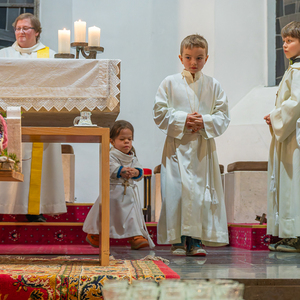 Abendmahlfeier in der Pfarrkirche