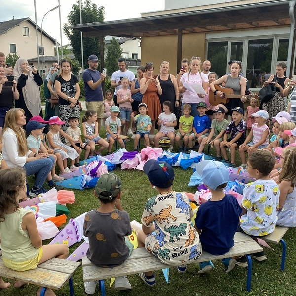 Kindergartenende 2025 / Pfarrcaritaskindergarten Regau Kindergartenkinder