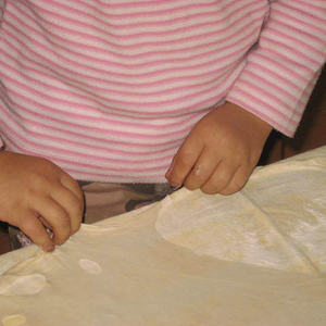 Apfelstrudelbacken im Kindergarten