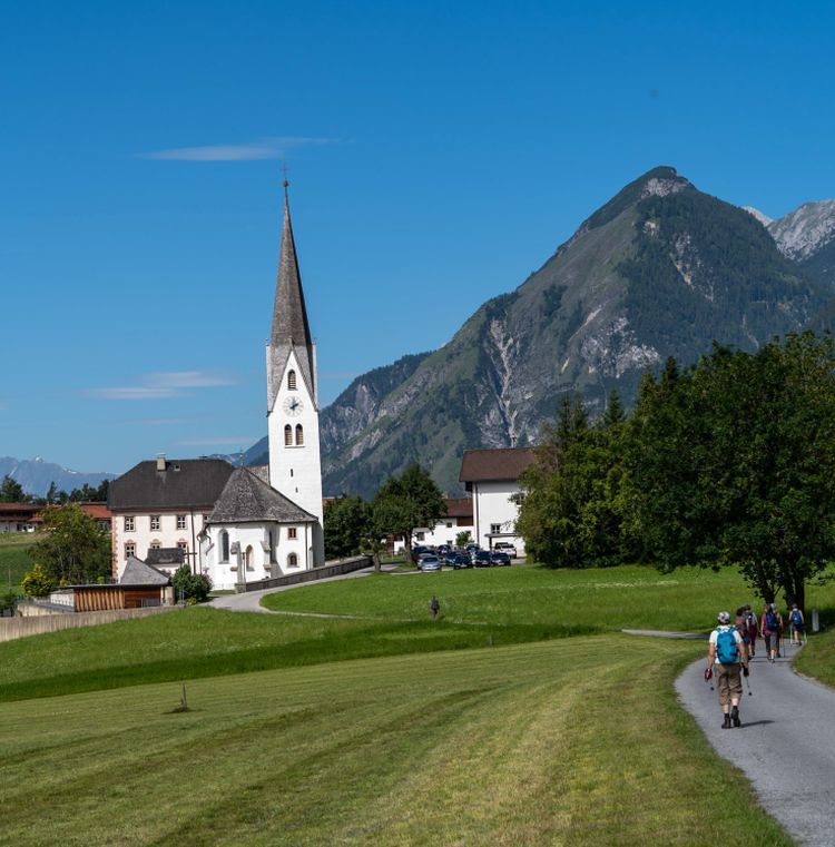 Blick auf St. Michael Gnadenwald