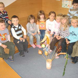 Gemüsetheater im Kindergarten
