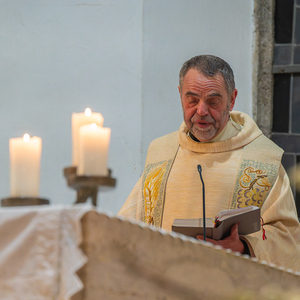 Abendmahlfeier in der Pfarrkirche