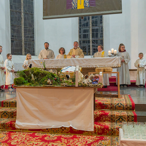 Abendmahlfeier in der Pfarrkirche