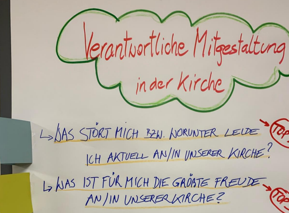 Ausschnitt aus einem Plakat zum Schwerpunt 'Nahe bei den Menschen sein'