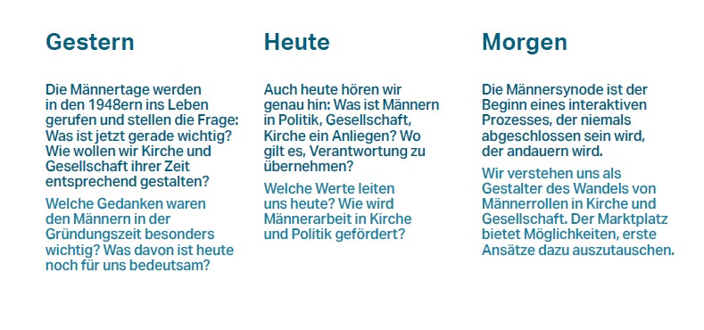 Männersynode Einladung - 21 Oktober 2023 - Puchberg