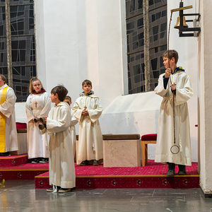 Abendmahlfeier in der Pfarrkirche
